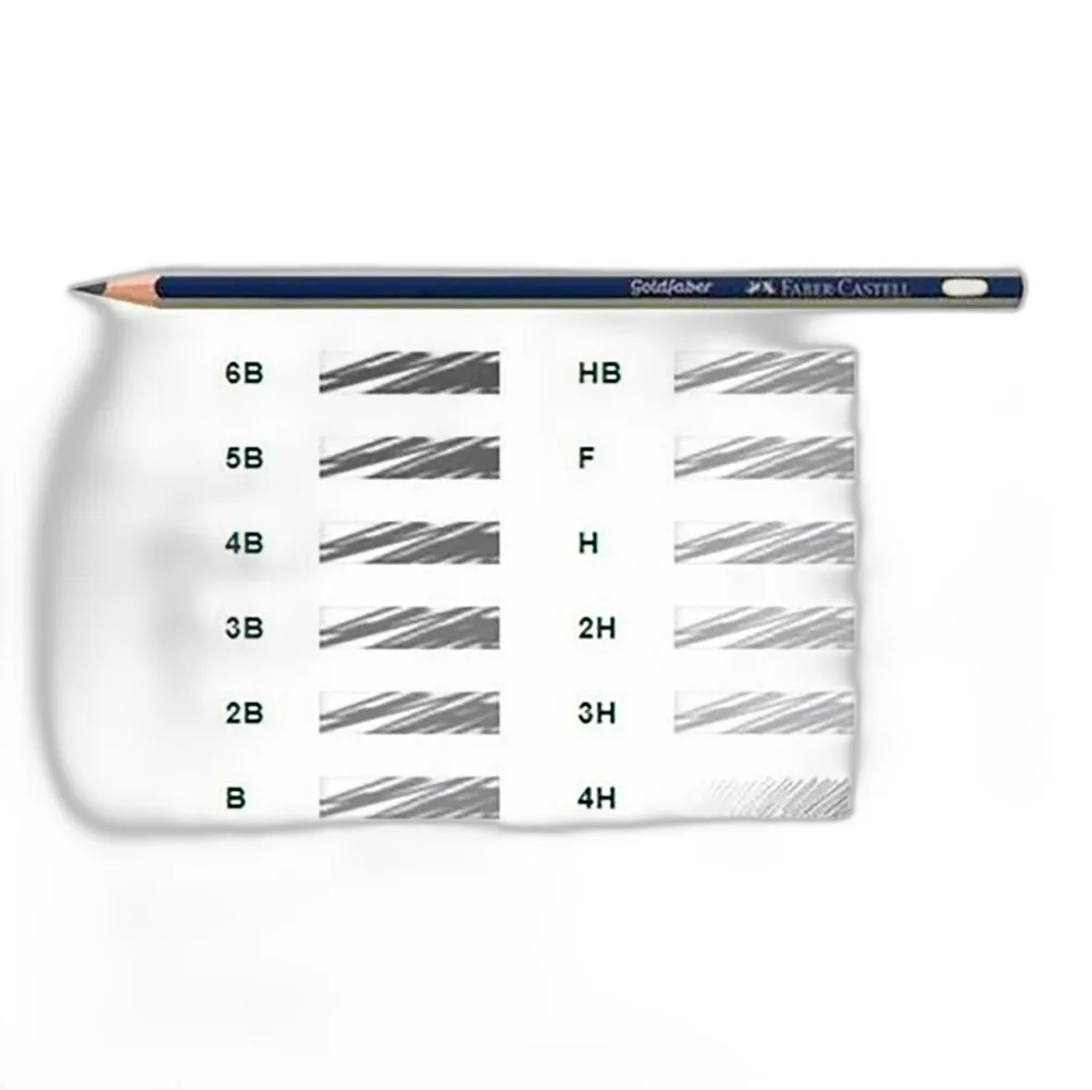 LAPICES GRAFITO FABER GOLDFABER "H" VARIANTES