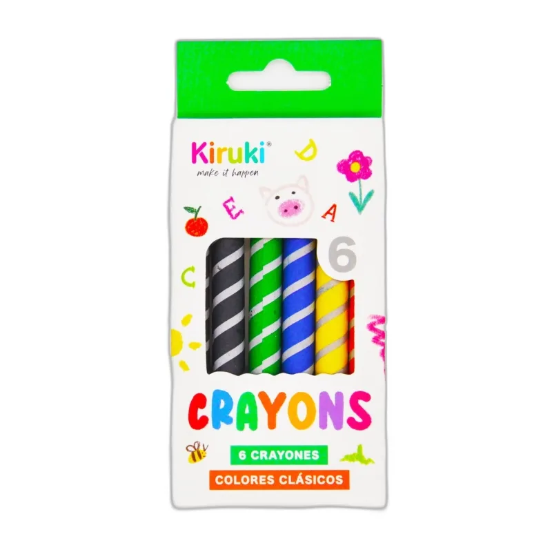 CRAYONES KIRUKI X 6 