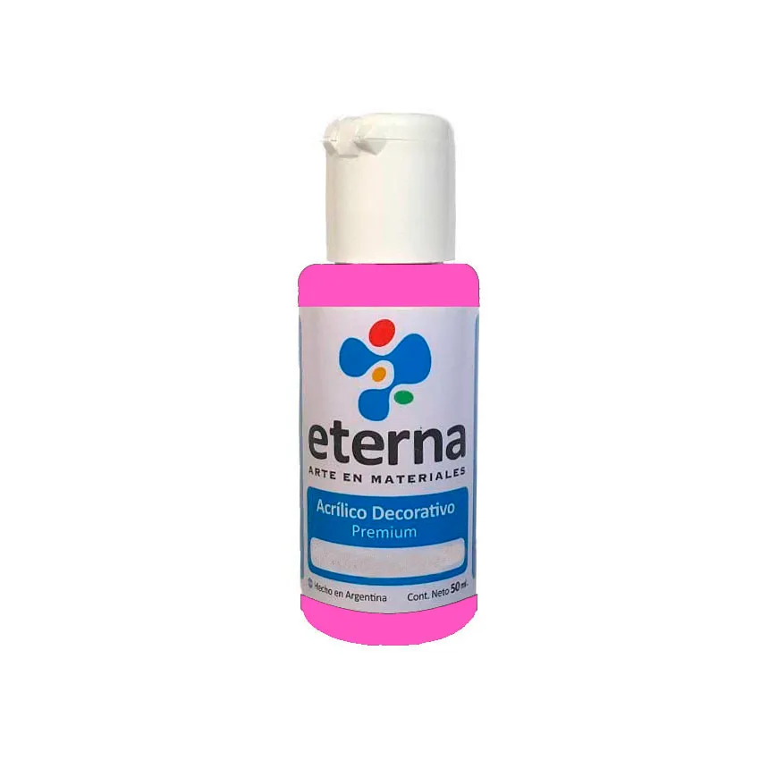 ACRILICO ETERNA 50 ML BASICO ROSA BARBIE