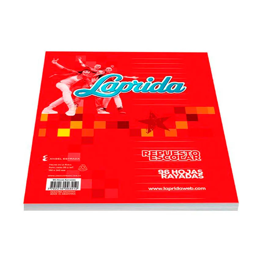 REPUESTO LAPRIDA RAYADA X 96 HJS N3