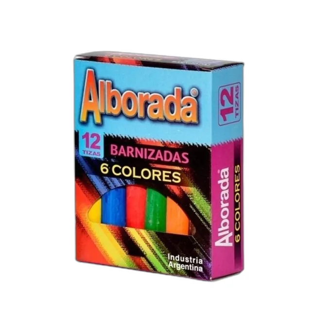 TIZAS ALBORADA COLOR X 12 