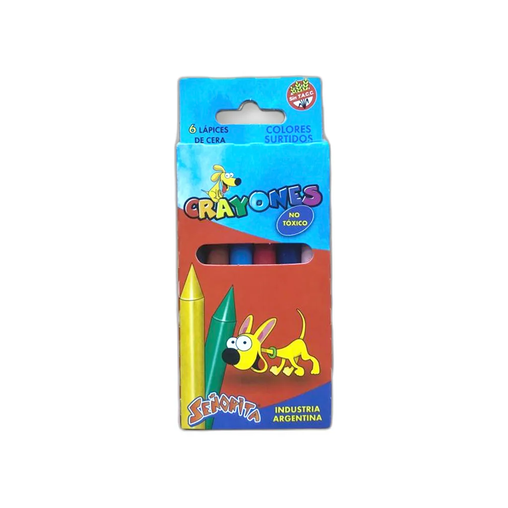 CRAYONES SEÑORITA X6