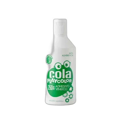 ADHESIVO VINILICO PLAYCOLOR COLA LAVABLE X 250 GR 