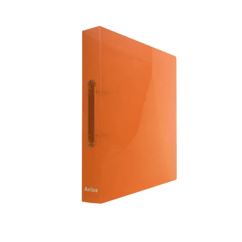 CARPETA A4 AVIOS PP 2X40 NARANJA