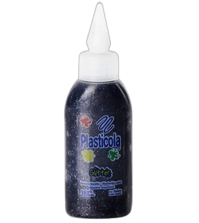 PLASTICOLA 38 GRS BRILLO NEGRO